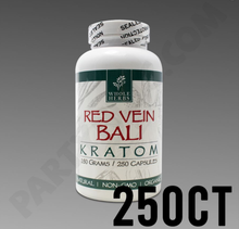 Load image into Gallery viewer, Whole Herbs - Kratom Capsule Pills Red Vein Bali