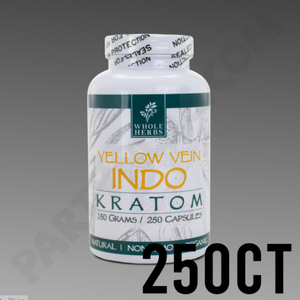 Whole Herbs - Kratom Capsule Pills Yellow Vein Indo