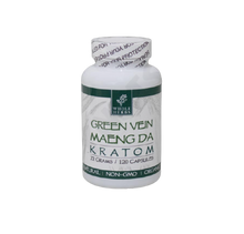 Load image into Gallery viewer, Whole Herbs - Kratom Capsule Pills Green Vein Maeng Da