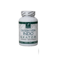 Load image into Gallery viewer, Whole Herbs - Kratom Capsule Pills Green Vein Indo