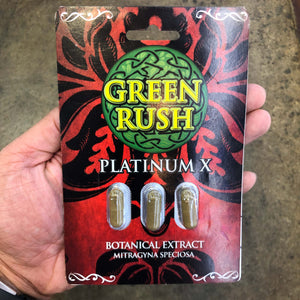 Green Rush - Kratom Capsule Extract Platinum For Sale