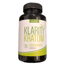Load image into Gallery viewer, Klarity Kratom - Kratom Capsule Green Malay 75ct For Sale