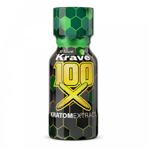 Krave Botanicals - Kratom Liquid Extract 10ml 100X