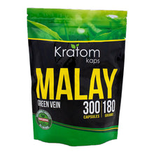 Load image into Gallery viewer, Kratom Kaps - Kratom Capsule Malay Green Vein For Sale