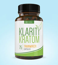 Load image into Gallery viewer, Klarity Kratom - Kratom Capsules Trainwreck 12 Capsules (KRATOM SAMPLES)