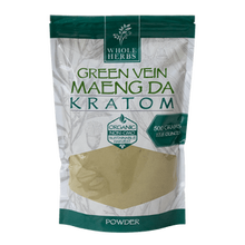 Load image into Gallery viewer, Whole Herbs - Kratom Powder Tea Green Vein Maeng Da