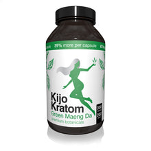Load image into Gallery viewer, Kijo Kratom - Kratom Capsule Green Maeng Da 300ct For Sale