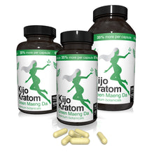 Load image into Gallery viewer, Kijo Kratom - Kratom Capsule Green Maeng Da 300ct For Sale