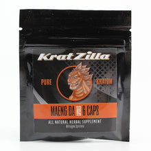 Load image into Gallery viewer, Krat Zilla - Kratom Capsule Maeng Da