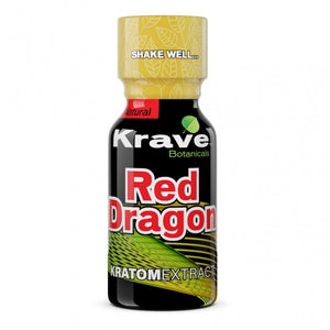 Krave Botanicals - Kratom Liquid Extract 10ml Red Dragon