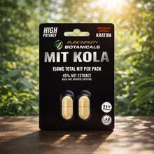 Load image into Gallery viewer, Pure Infinity Botanicals - Kratom Kola MIT Extract Tablet 150MG 2ct