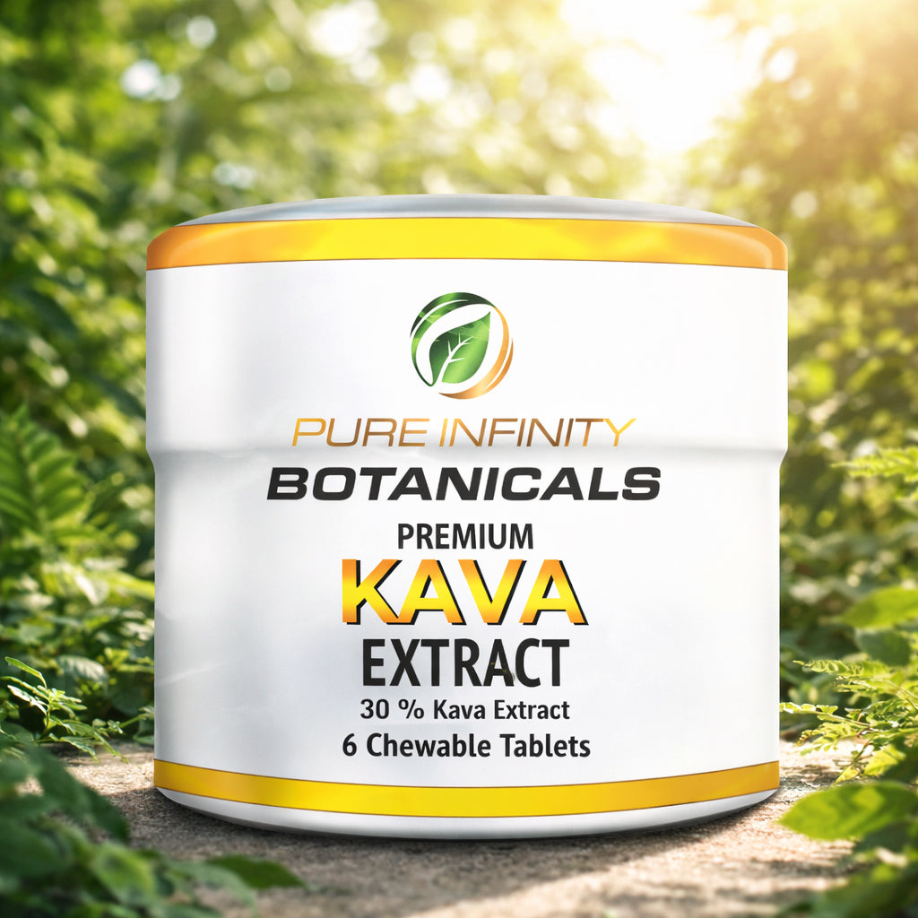 Pure Infinity Botanicals - Kratom Kava Extract Tablet 6ct | TGR