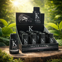 Load image into Gallery viewer, K shot - Kratom Extract Liquid Shot Black 10ml