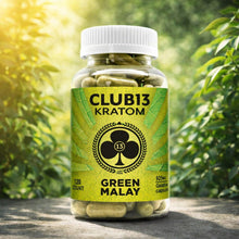Load image into Gallery viewer, Club 13 - Kratom Capsule Green Malay