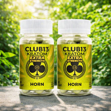 Load image into Gallery viewer, Club 13 - Kratom Capsule Horn Extra Strength