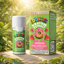Load image into Gallery viewer, Donuts - Kratom Liquid Extract Shot Watermelon 30ml