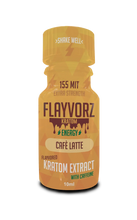 Load image into Gallery viewer, Flayvorz - Kratom Liquid Extract Shot ENERGY 155 MIT Cafe Latte 10ml