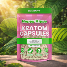 Load image into Gallery viewer, Happy Hippo - Kratom Capsules 100ct
