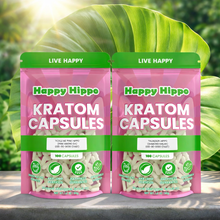 Load image into Gallery viewer, Happy Hippo - Kratom Capsules 100ct
