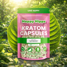 Load image into Gallery viewer, Happy Hippo - Kratom Capsules 100ct