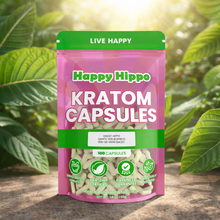 Load image into Gallery viewer, Happy Hippo - Kratom Capsules 100ct