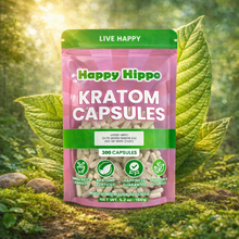 Load image into Gallery viewer, Happy Hippo - Kratom Capsules 300ct