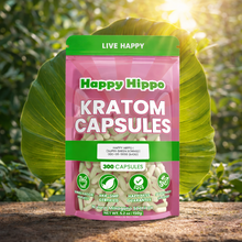 Load image into Gallery viewer, Happy Hippo - Kratom Capsules 300ct