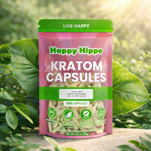 Load image into Gallery viewer, Happy Hippo - Kratom Capsules 300ct
