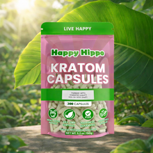 Load image into Gallery viewer, Happy Hippo - Kratom Capsules 300ct