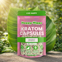 Load image into Gallery viewer, Happy Hippo - Kratom Capsules 300ct