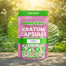 Load image into Gallery viewer, Happy Hippo - Kratom Capsules 300ct