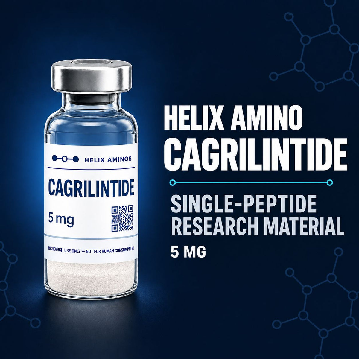 Helix Amino - Peptide Cagrilintide 5mg - 10mg