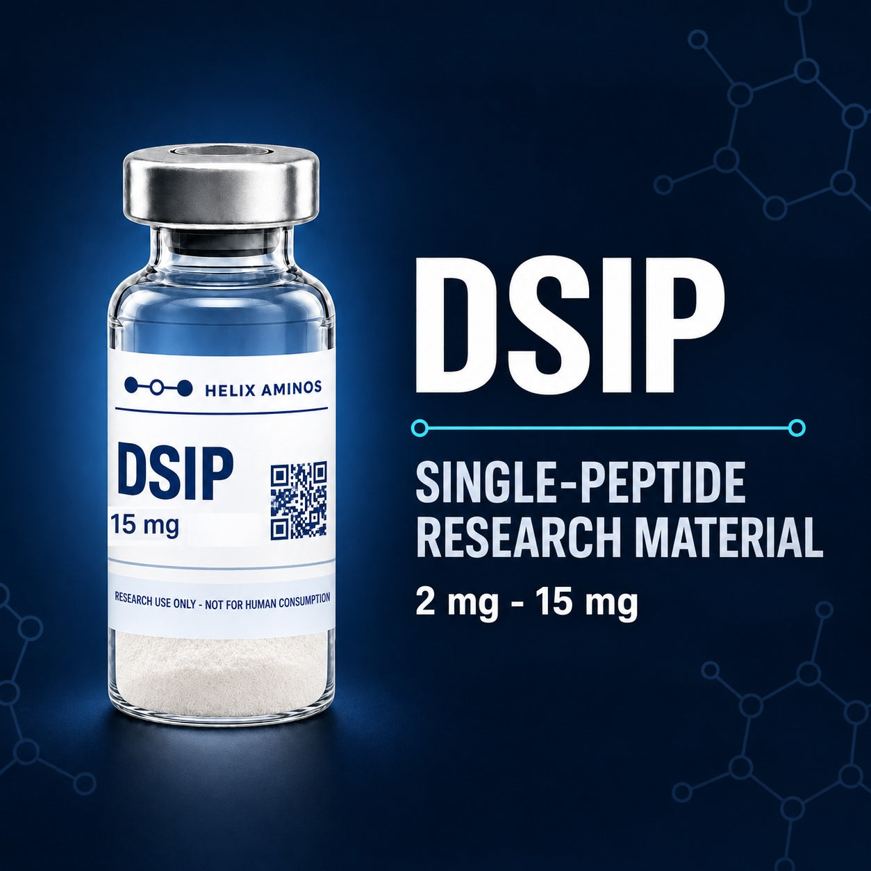 Helix Amino - Peptide DSIP 2mg - 15mg