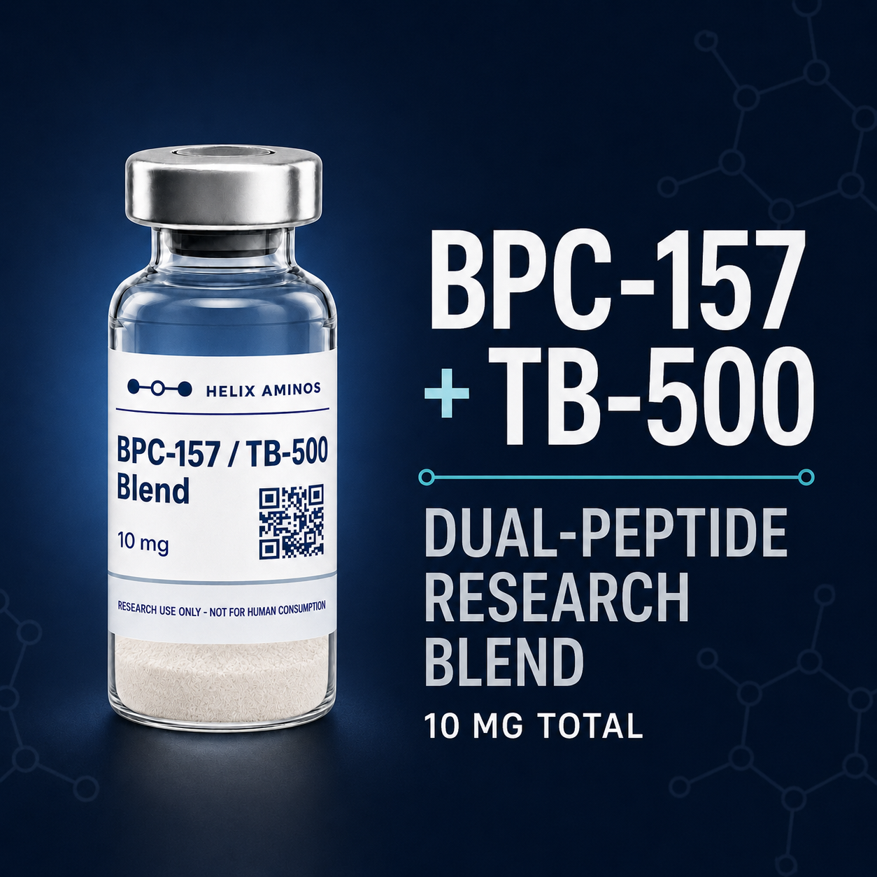 Helix_Aminos_-_Peptide_BPC-157_TB-500_Blend_10_mg_Dual Peptide Research Blend