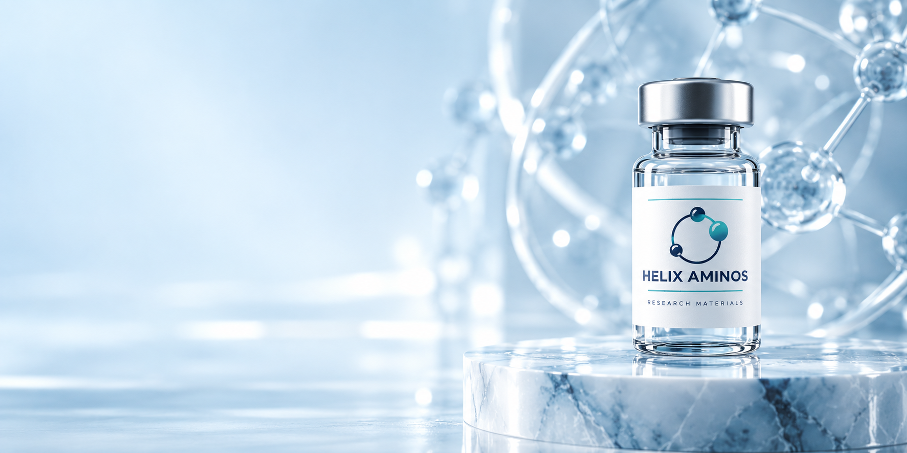 Helix Aminos research materials vial