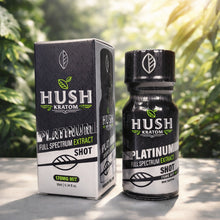 Load image into Gallery viewer, Hush Kratom - Kratom Liquid Extract Shot PLATINUM 10ml
