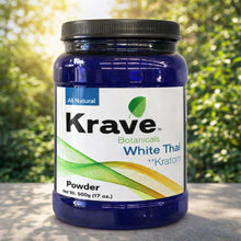 Load image into Gallery viewer, Krave Botanicals - Kratom Powder Tea White Thai 500gm