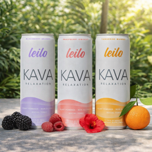 Load image into Gallery viewer, Leilo - Kratom Kava Seltzer 12oz.
