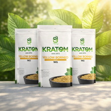Load image into Gallery viewer, Njoy - Kratom Powder Tea Yellow Borneo