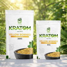 Load image into Gallery viewer, Njoy - Kratom Powder Tea Yellow Borneo