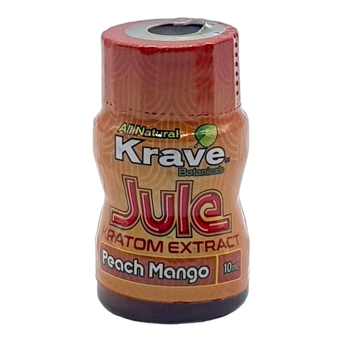 Krave Kratom - Liquid Extract Jule Shot Peach Mango 10ml For Sale