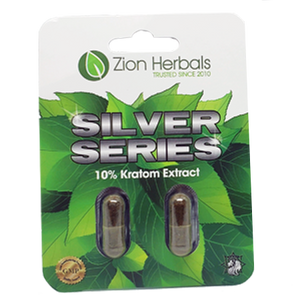 Zion Herbals - Kratom Capsule Silver Series