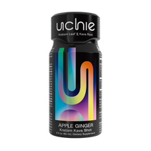 Load image into Gallery viewer, Uchie - Kratom Liquid Extract + Kava Botanical Shot Apple Ginger 2oz
