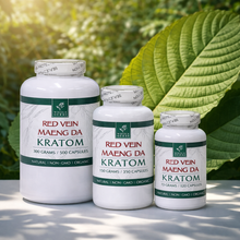Load image into Gallery viewer, Whole Herbs - Kratom Capsule Pills Red Vein Maeng Da