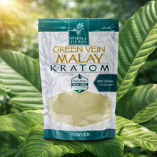 Load image into Gallery viewer, Whole Herbs - Kratom Powder Tea Green Vein Malay
