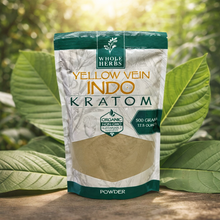 Load image into Gallery viewer, Whole Herbs - Kratom Powder Tea Yellow Vein Indo