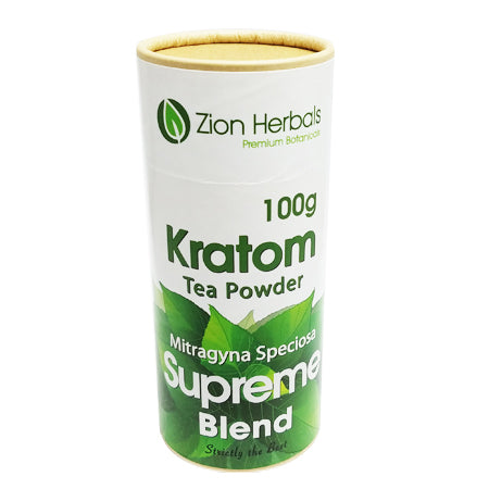 Zion Herbals - Kratom Powder Tea Supreme Blend