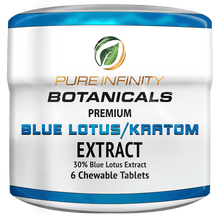 Load image into Gallery viewer, Pure Infinity Botanicals - Kratom Extract Tablet Blue Lotus 6ct