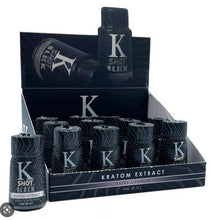 Load image into Gallery viewer, K shot - Kratom Extract Liquid Shot Black 10ml