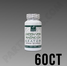 Load image into Gallery viewer, Whole Herbs - Kratom Capsule Pills Green Vein Maeng Da